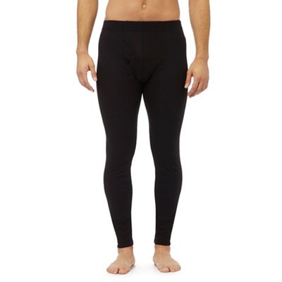 Maine New England Black brushed thermal bottoms
